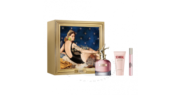 SCANDAL Jean Paul Gaultier 3本セット Amazon.com : Scandal by Jean Paul Gaultier for Men - 3 Pc Gift Set